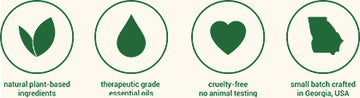 herb'neden is committed to hand crafting natural cruelty-free skincare products using essential oils